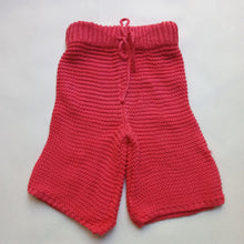 Chunky Knit pants- Coral